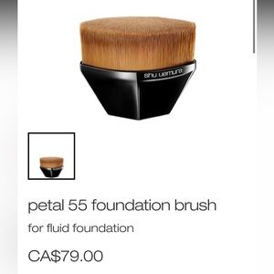 Shu Uemura petal 55 foundation brush